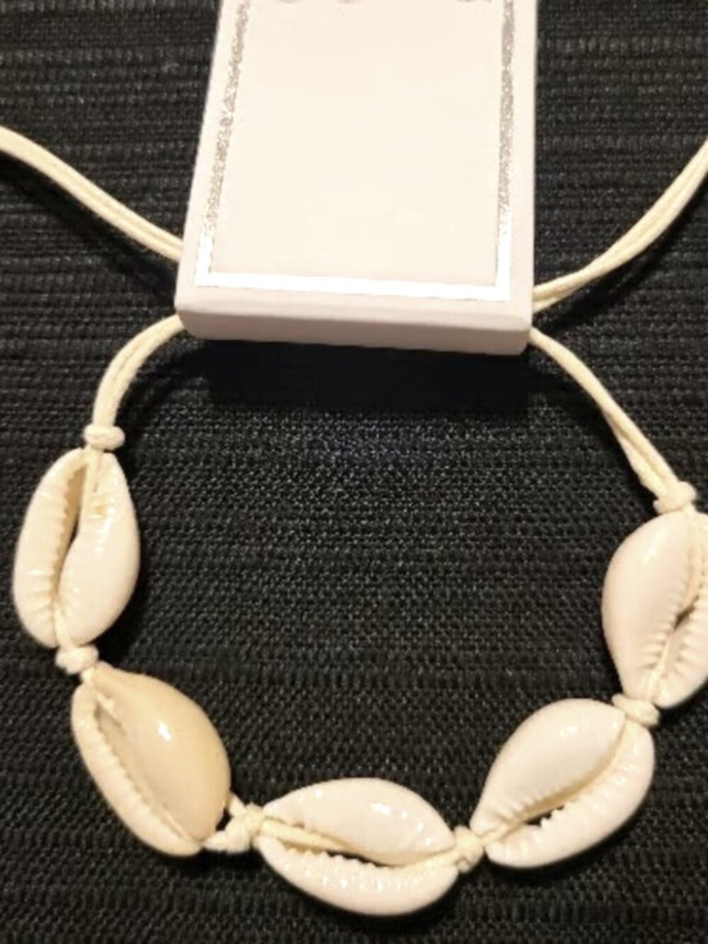 Off-White Sea Shell Rope Bracelet